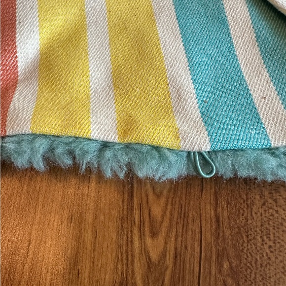 Nocturne 2XL Striped Shacket Shirt Jacket Colorful Stripes Front Button Down NWT - Picture 8 of 12